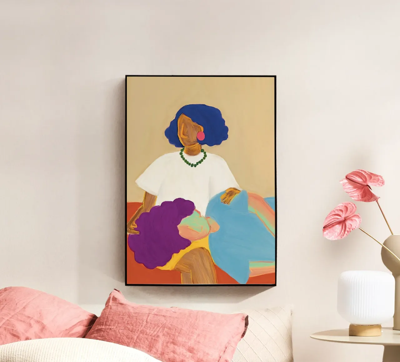 Gli amici plexiglass da tainah negreiros