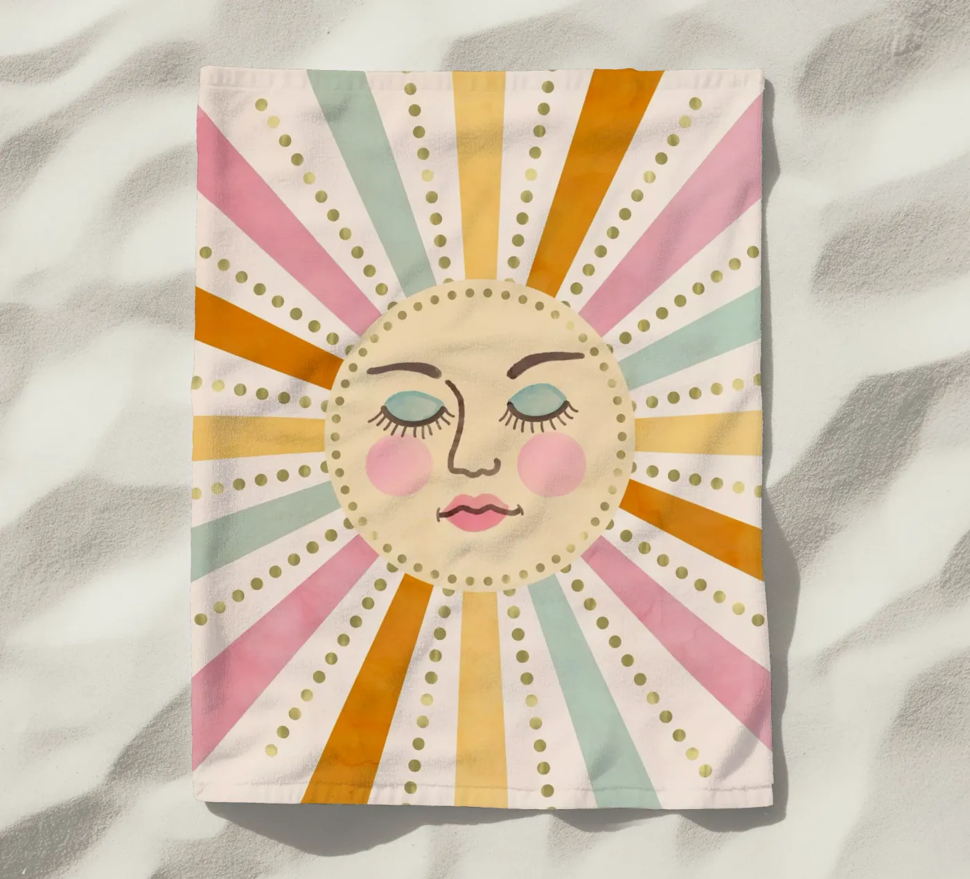 Sole d'epoca telo mare da cafelab