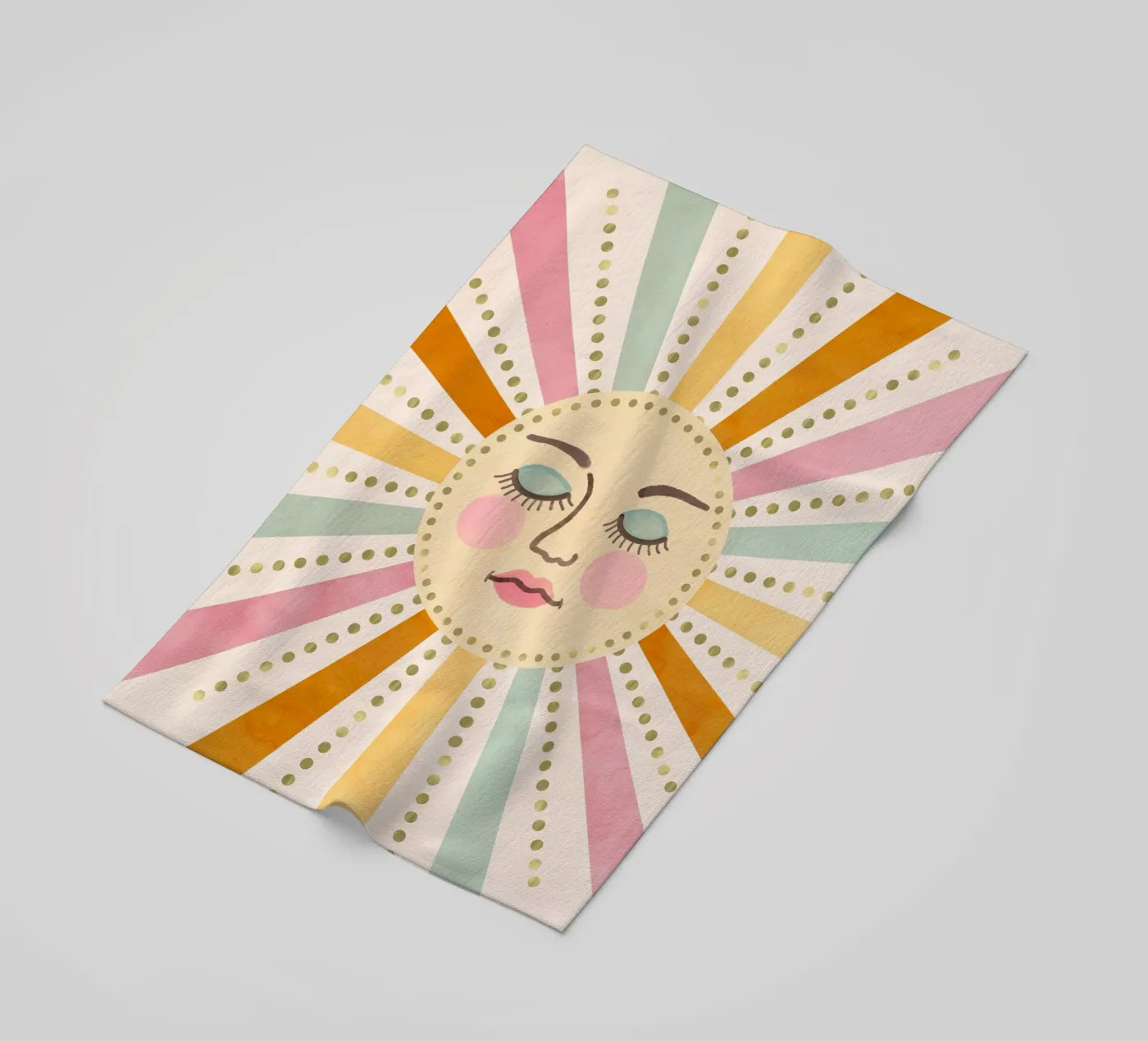 Sole d'epoca telo mare da cafelab