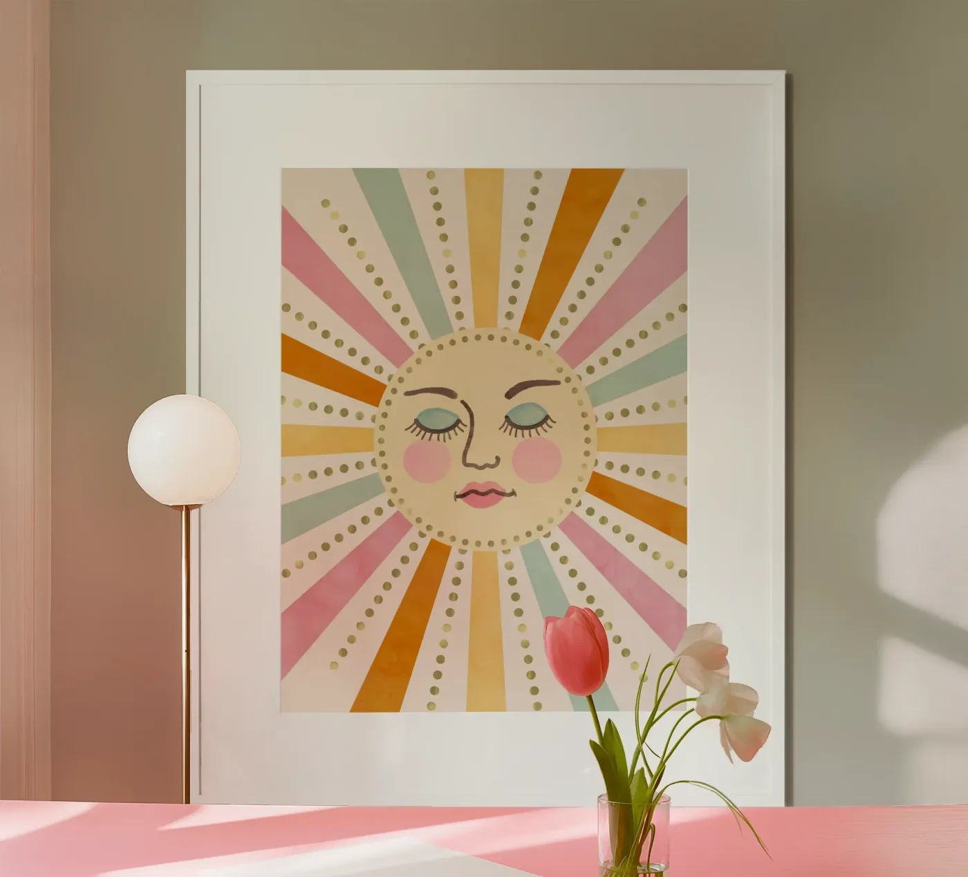 Vintage Sun poster da cafelab
