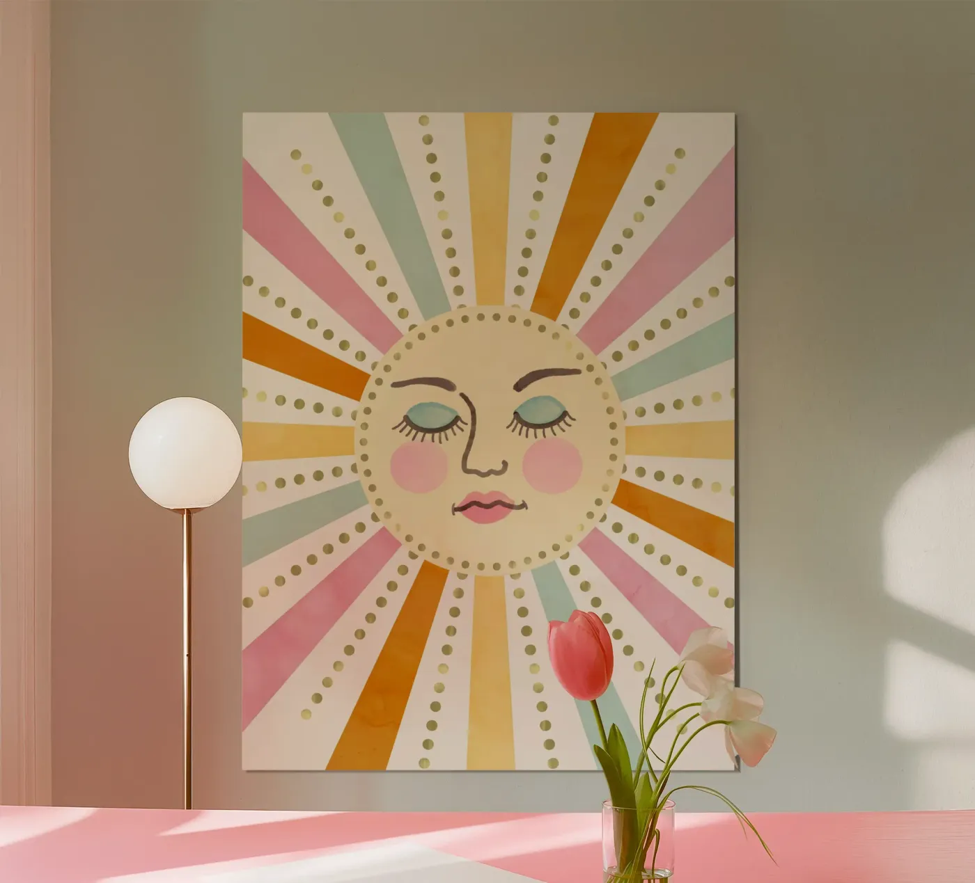 Vintage Sun poster da cafelab