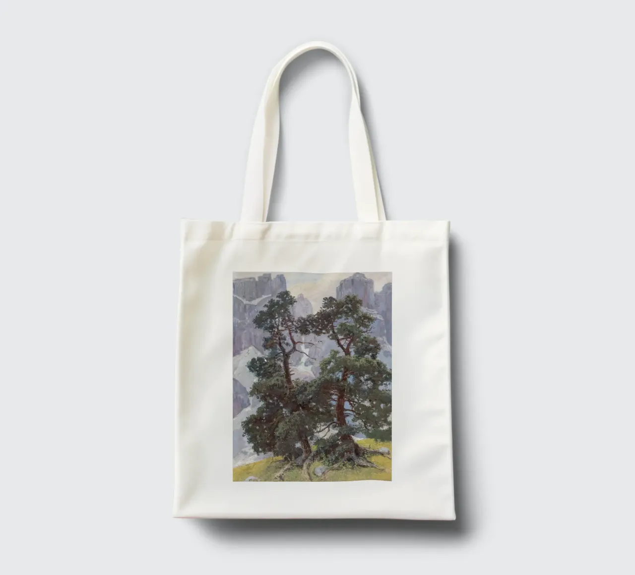 Tree Group Landscape borsa in juta da apoloprints