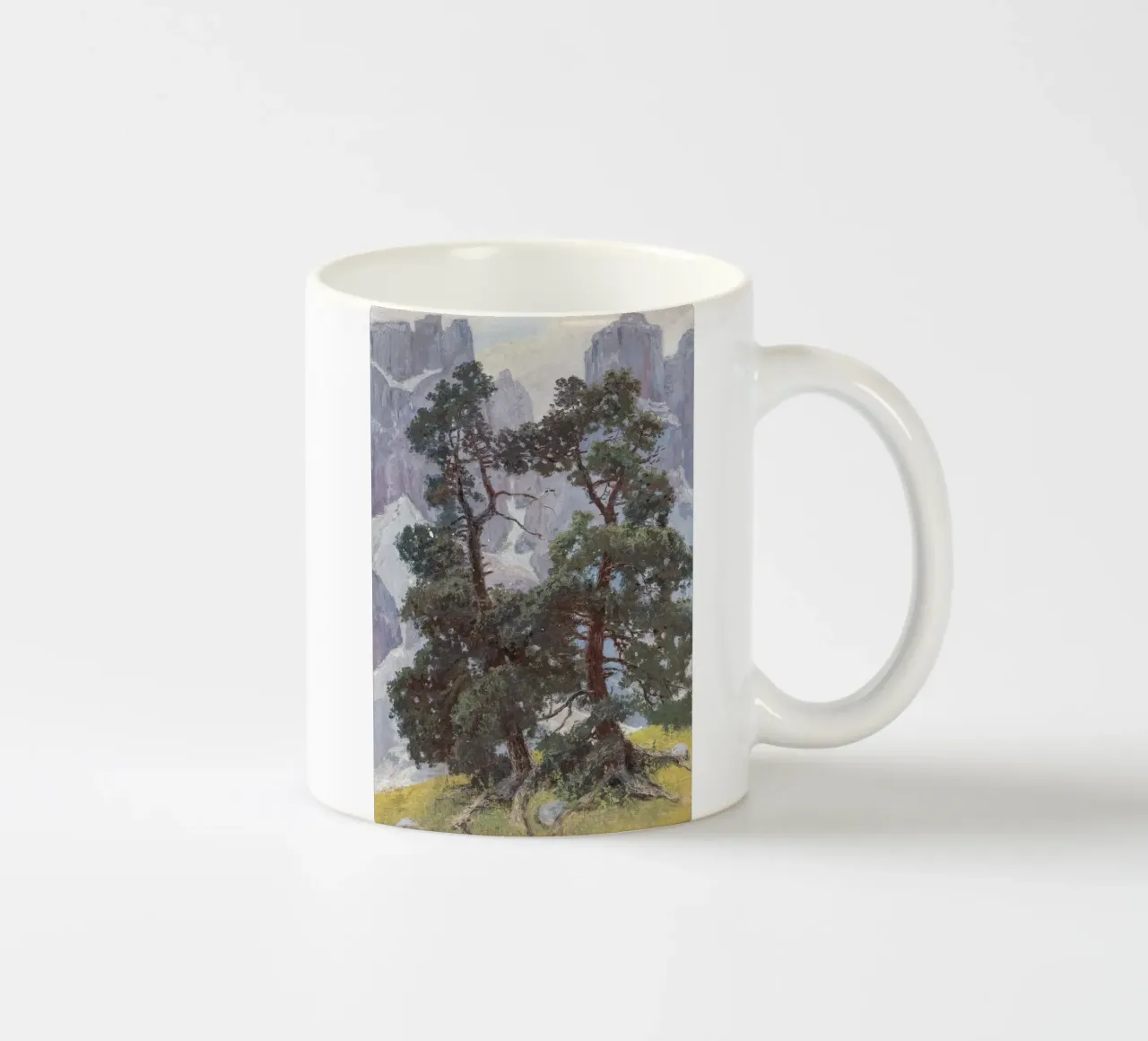 Tree Group Landscape tazza in ceramica da apoloprints