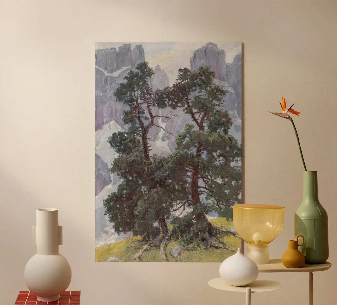 Tree Group Landscape plexiglass da apoloprints