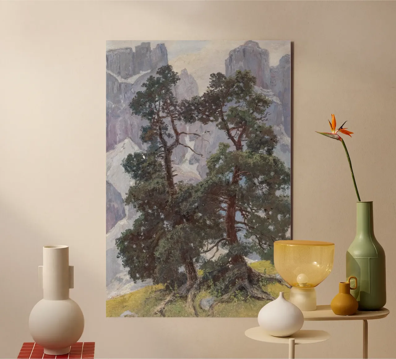 Tree Group Landscape alluminio dibond da apoloprints
