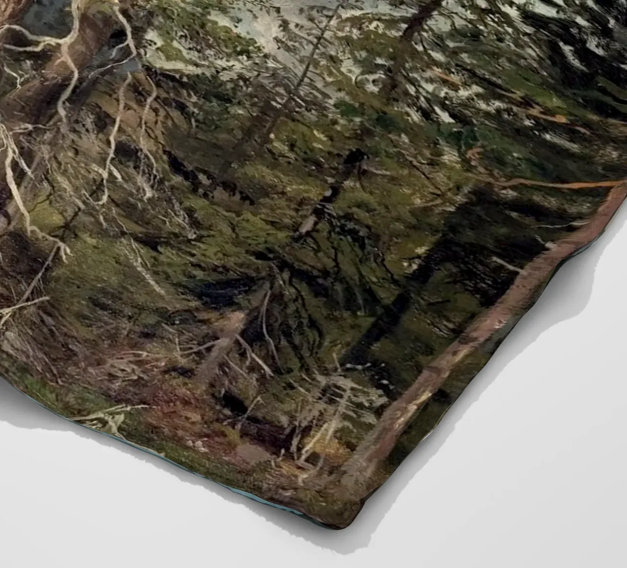 Pine Trees Landscape coperta in pile da apoloprints