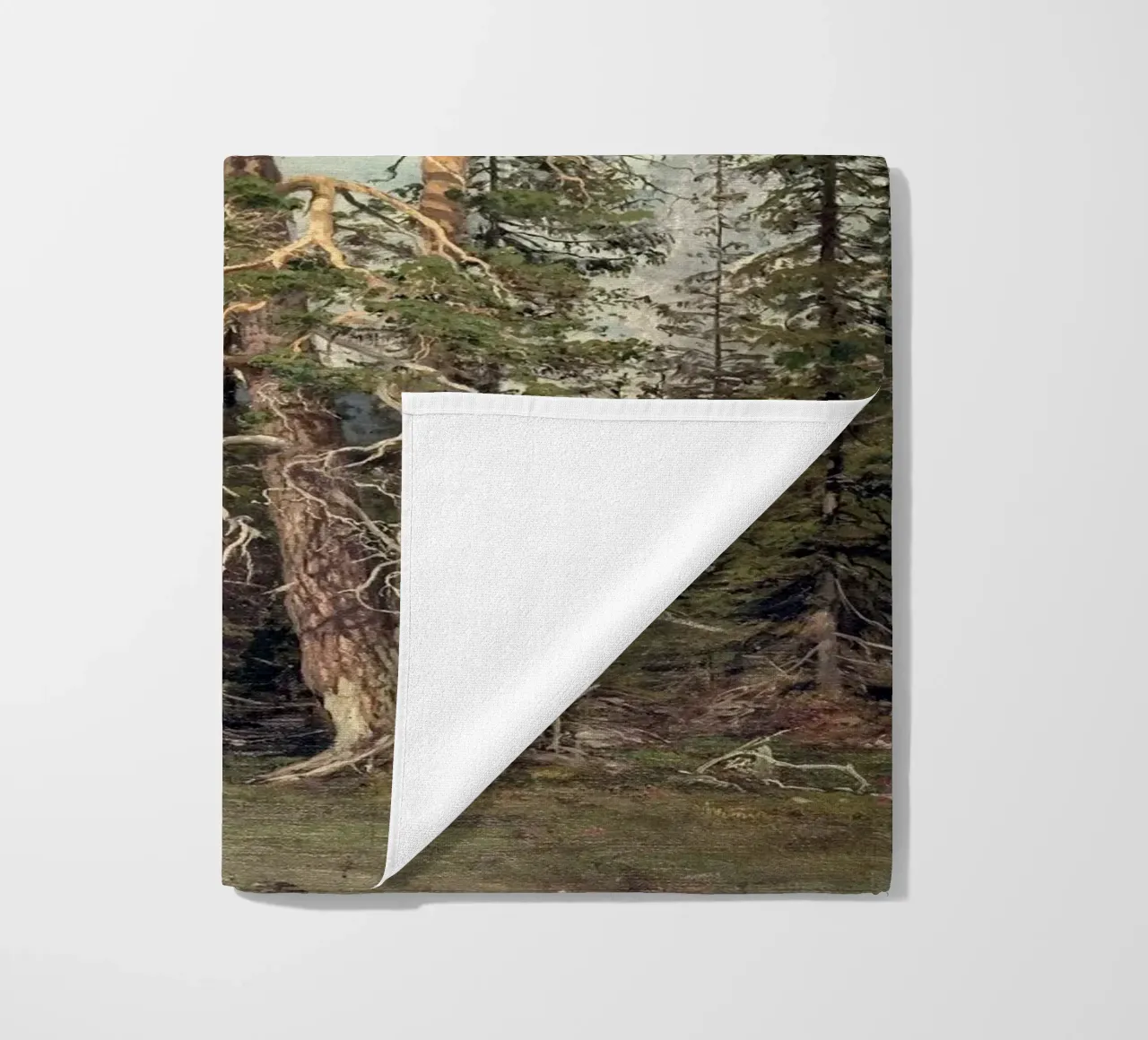 Pine Trees Landscape telo mare da apoloprints