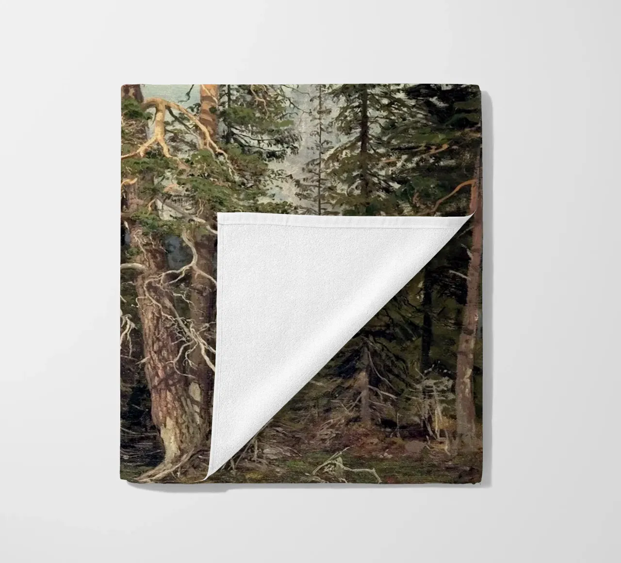 Pine Trees Landscape telo mare da apoloprints