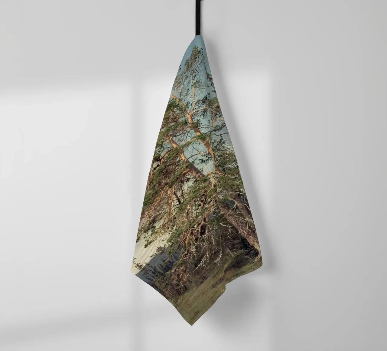 Pine Trees Landscape canovaccio da cucina da apoloprints