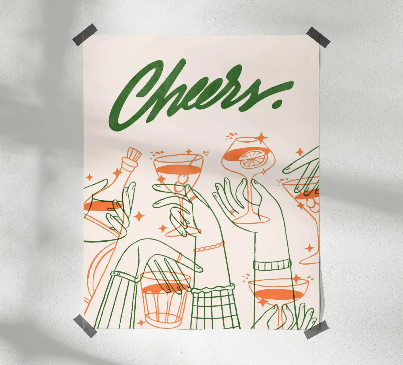 Cheers! poster da illusthera