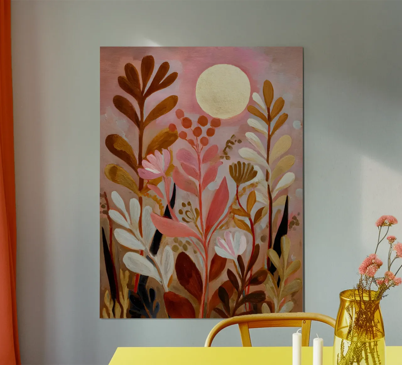 Flowers and Moon Magic poster da Gypsy Galleria