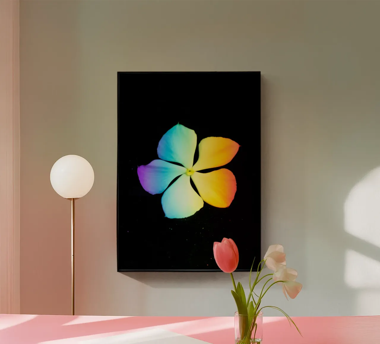 Flora #14 plexiglass da rafael campezato