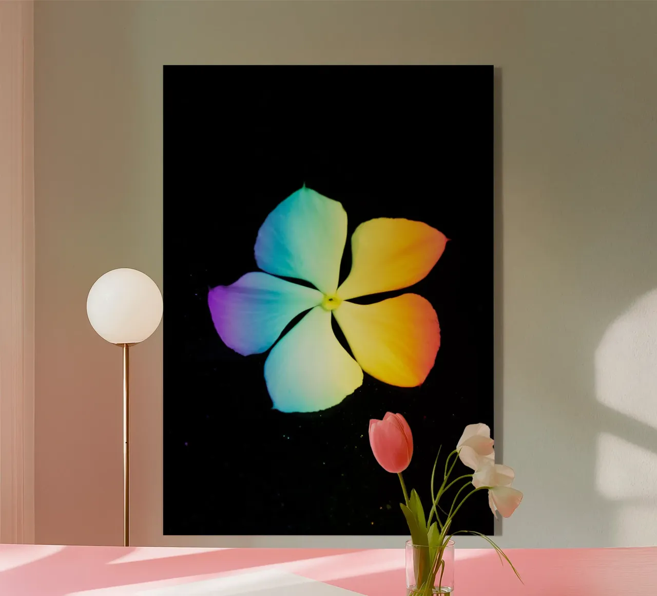 Flora #14 plexiglass da rafael campezato