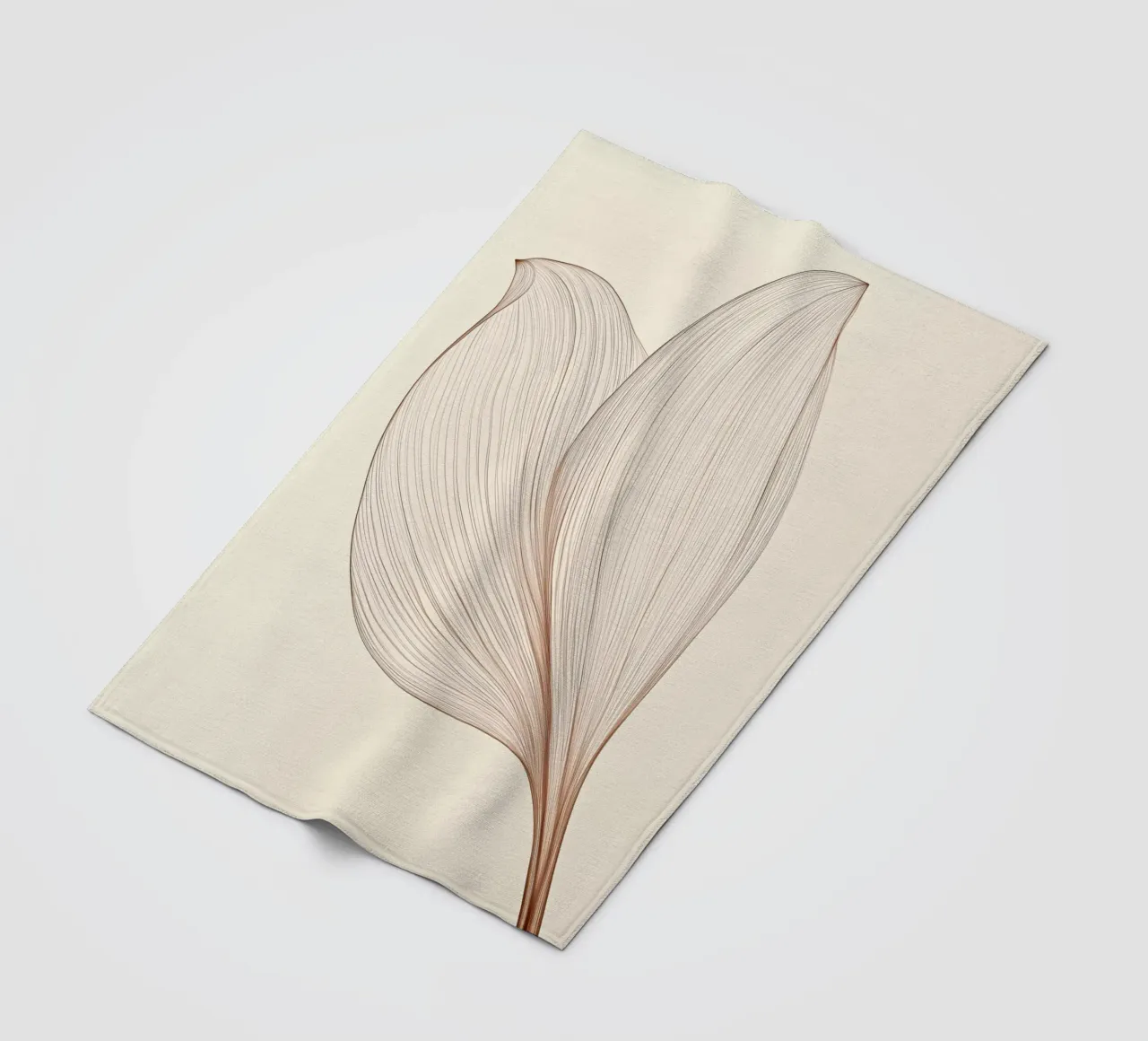 Botanico coperta in pile da Imagine