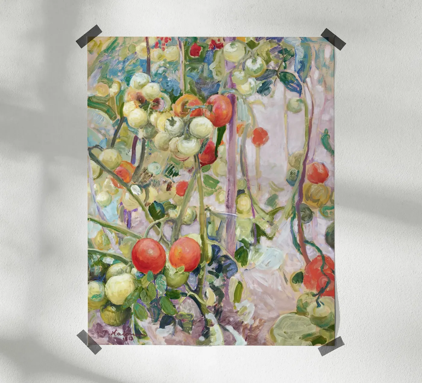 Tomatoes poster by Apolo Prints