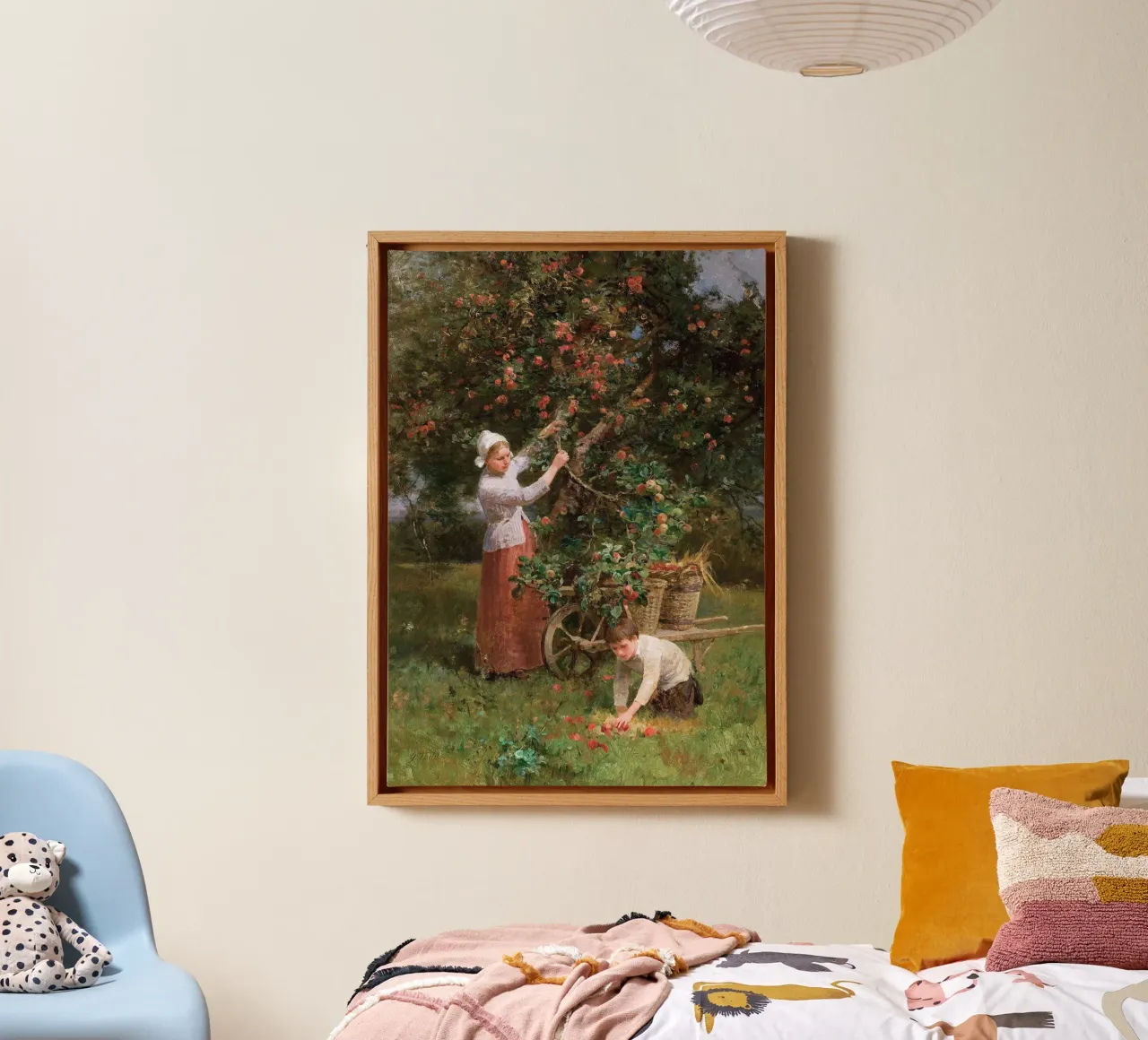 In the Orchard tela con Cornice a cassetta da apoloprints