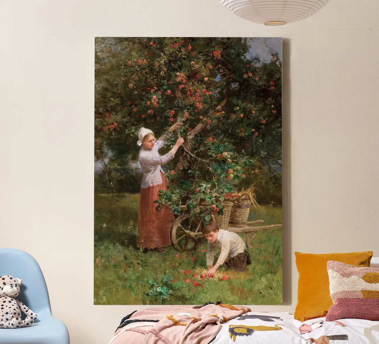 In the Orchard tela con Cornice a cassetta da apoloprints