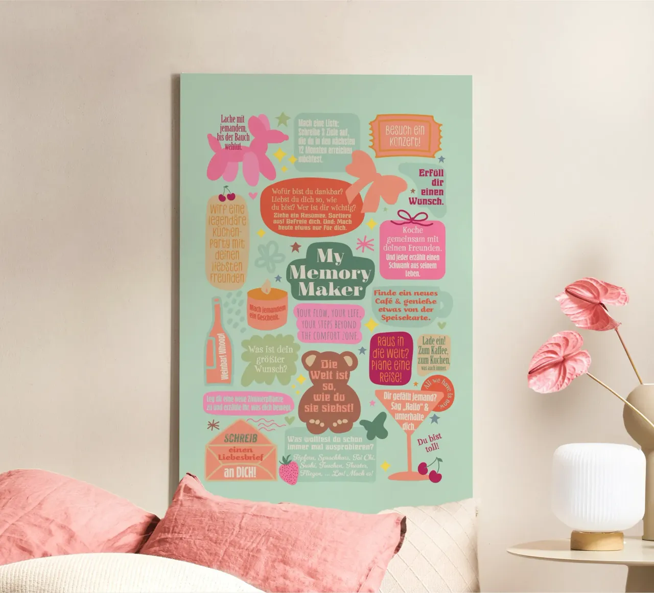 My Memory Maker canvas with Floater frame by Fraysein Design