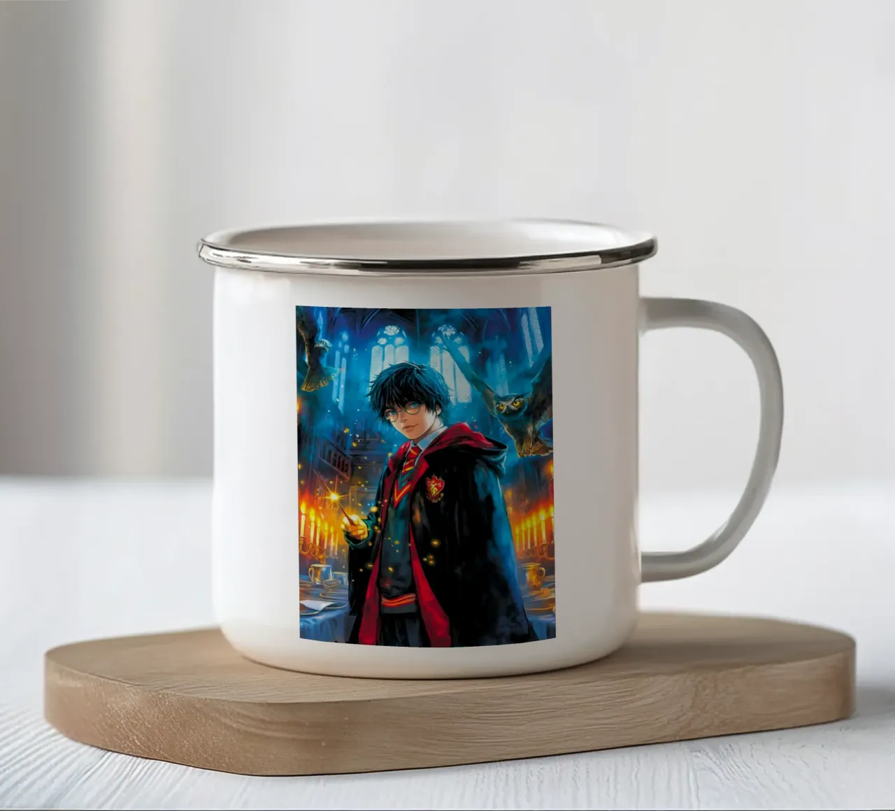 Harry Potter tazza in smalto da Fleur de Lys