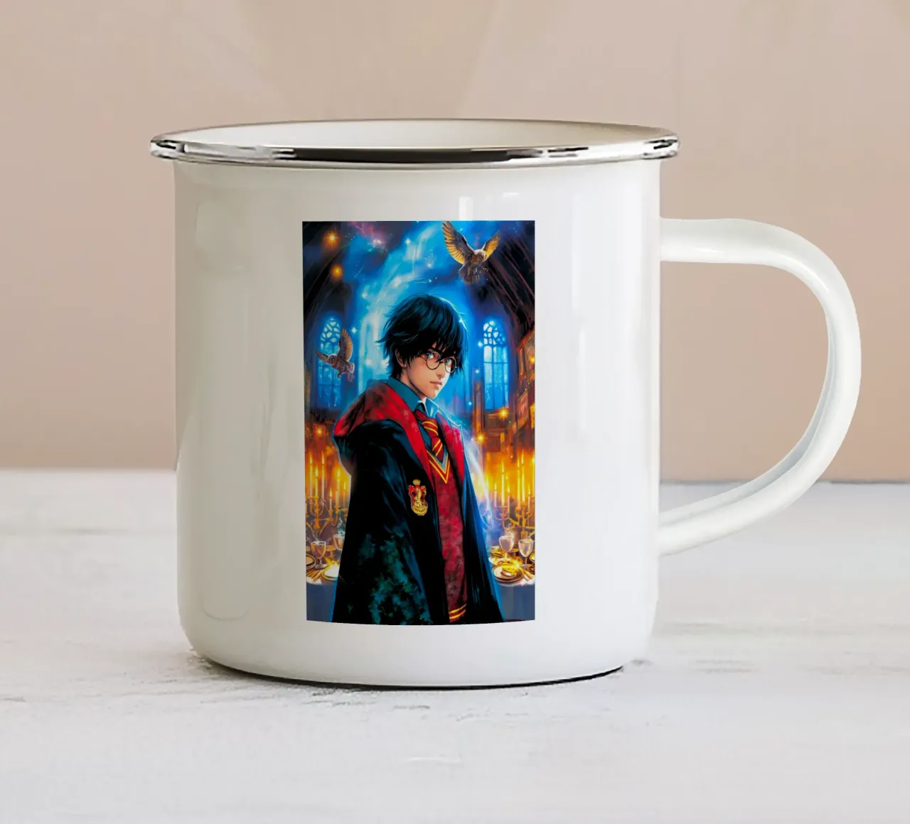 Harry Potter tazza in smalto da Fleur de Lys
