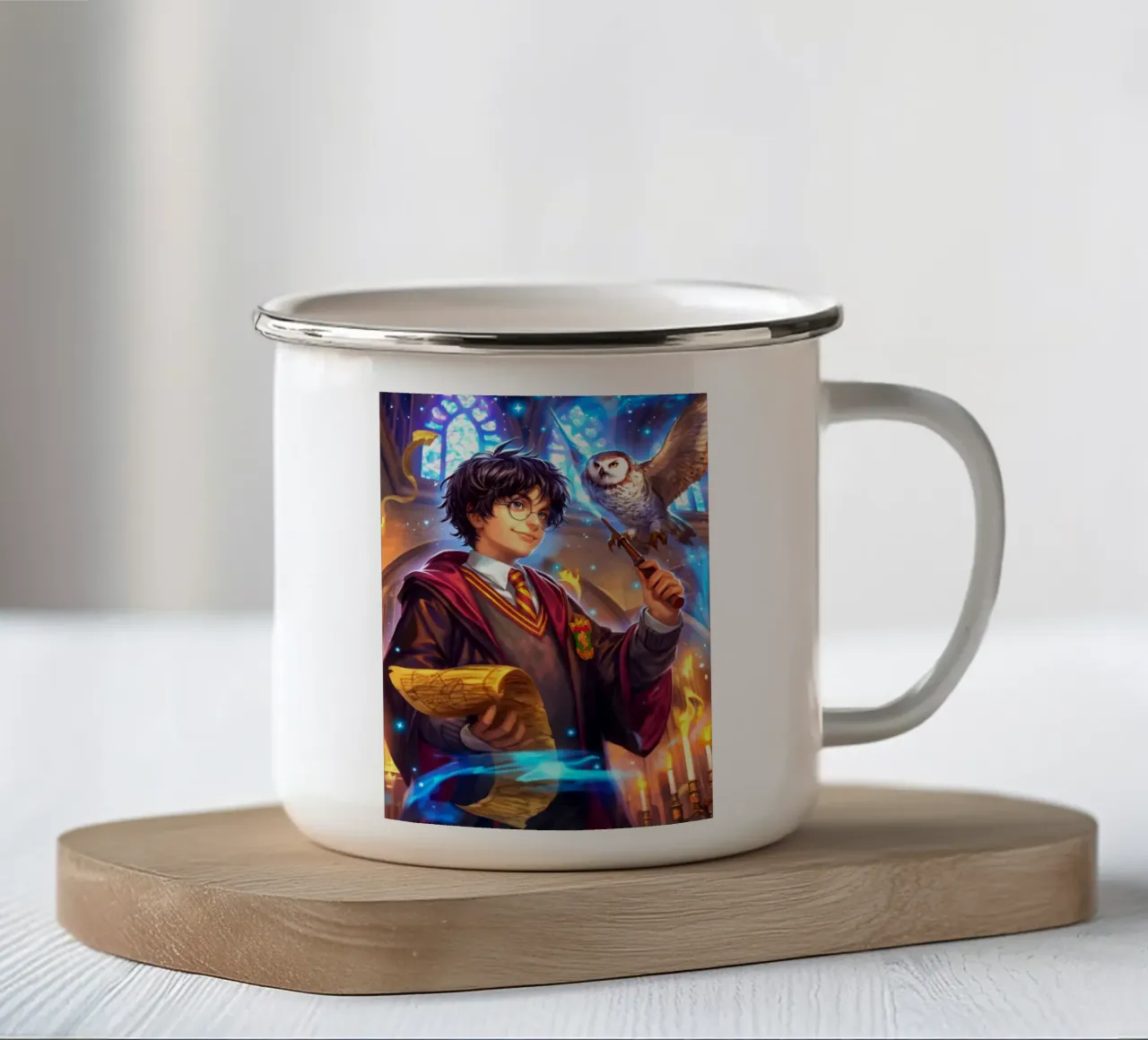Harry Potter tazza in smalto da Fleur de Lys