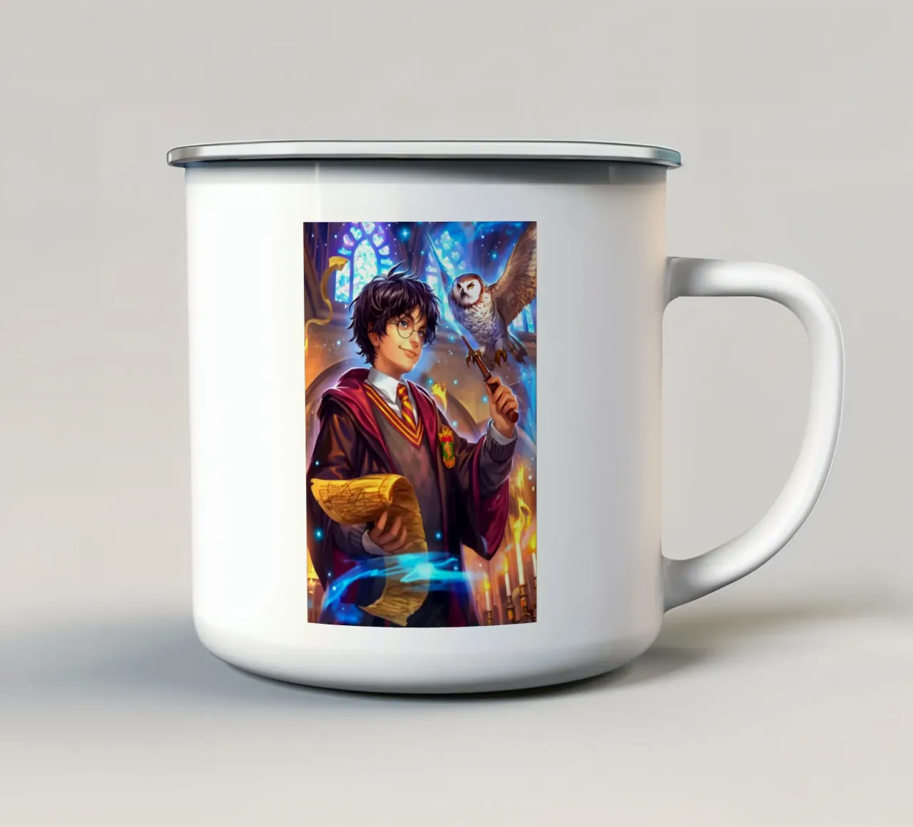 Harry Potter tazza in smalto da Fleur de Lys