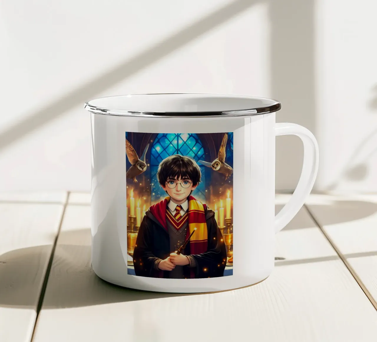 Harry Potter tazza in smalto da Fleur de Lys