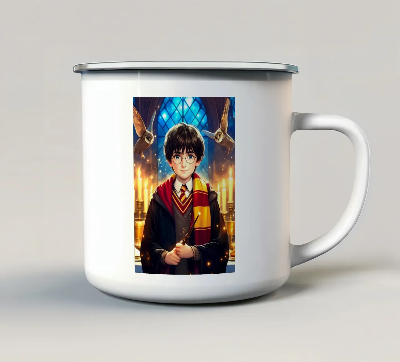 Harry Potter tazza in smalto da Fleur de Lys