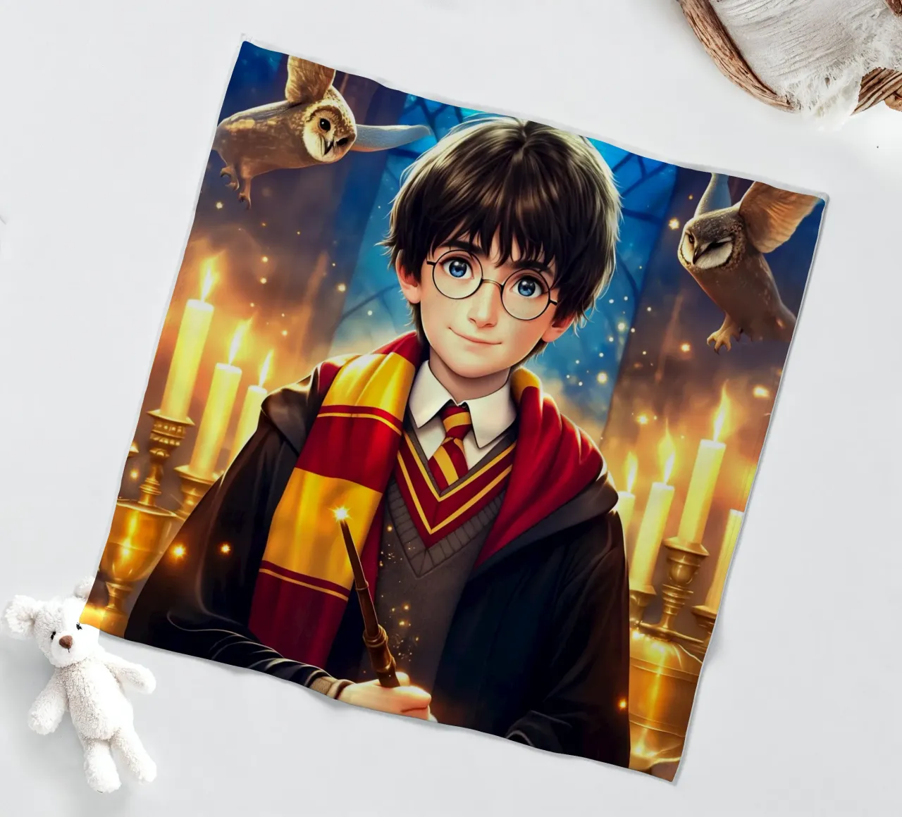 Harry Potter coperta in pile da Fleur de Lys