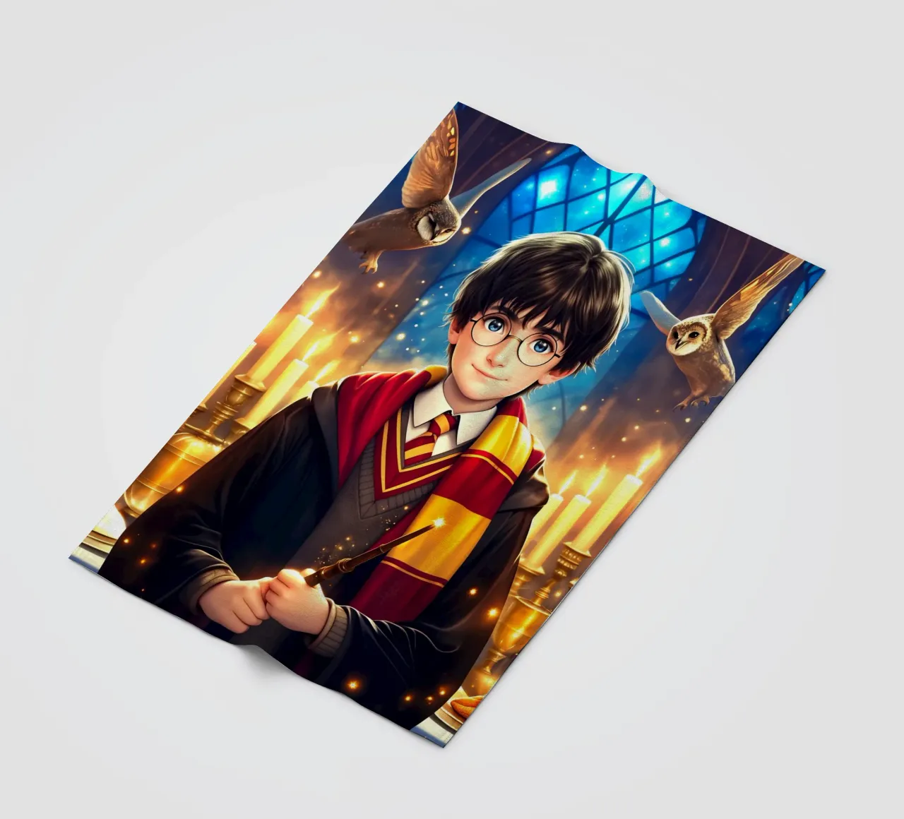 Harry Potter coperta in pile da Fleur de Lys
