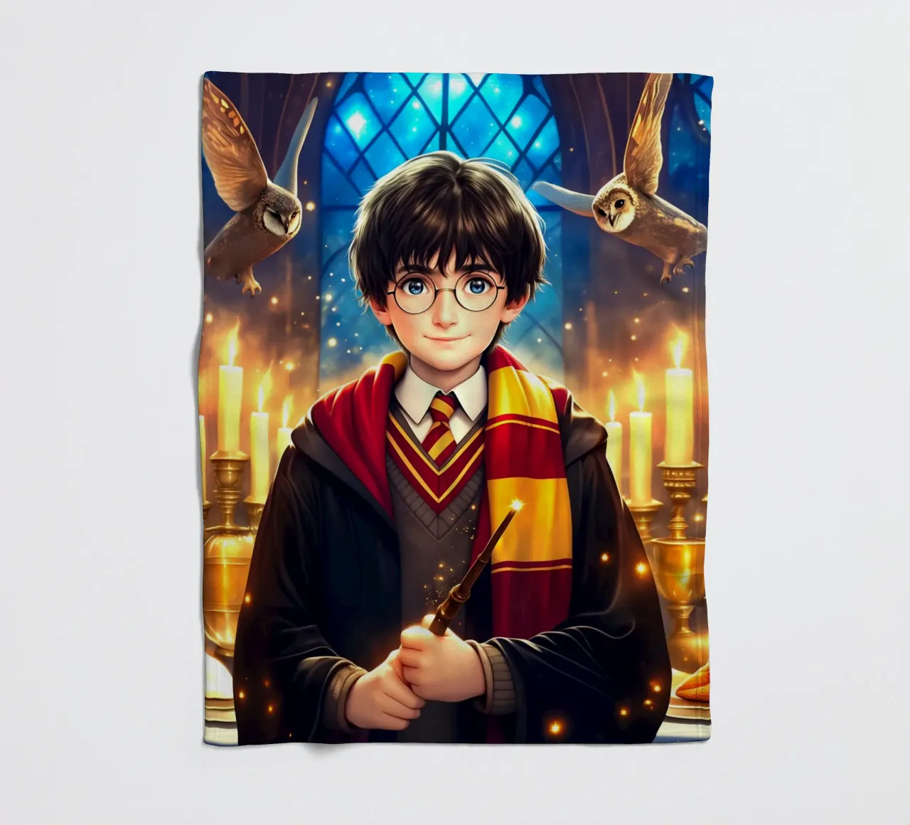 Harry Potter coperta in pile da Fleur de Lys