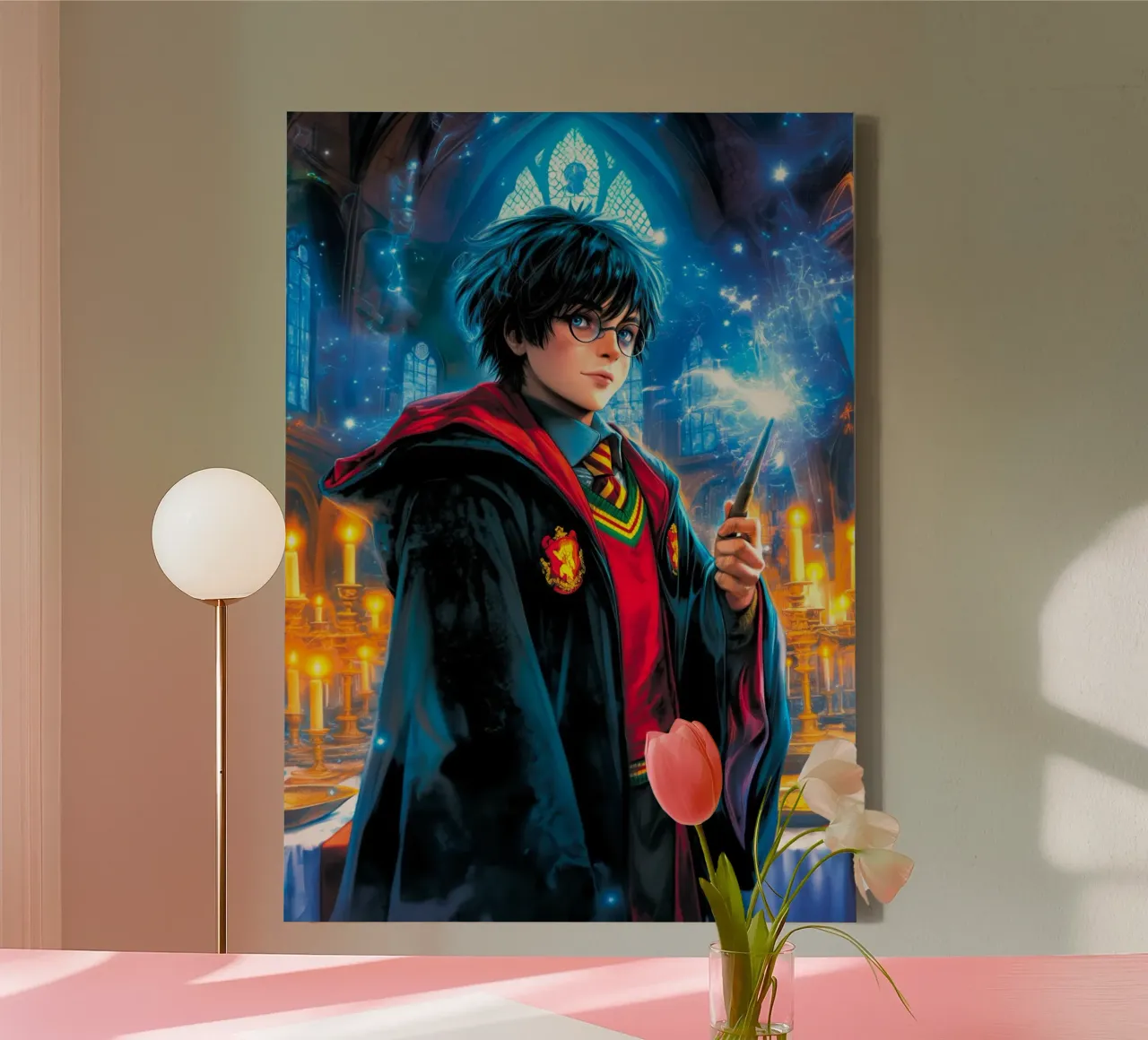 Harry Potter tela con Cornice a cassetta da Fleur de Lys