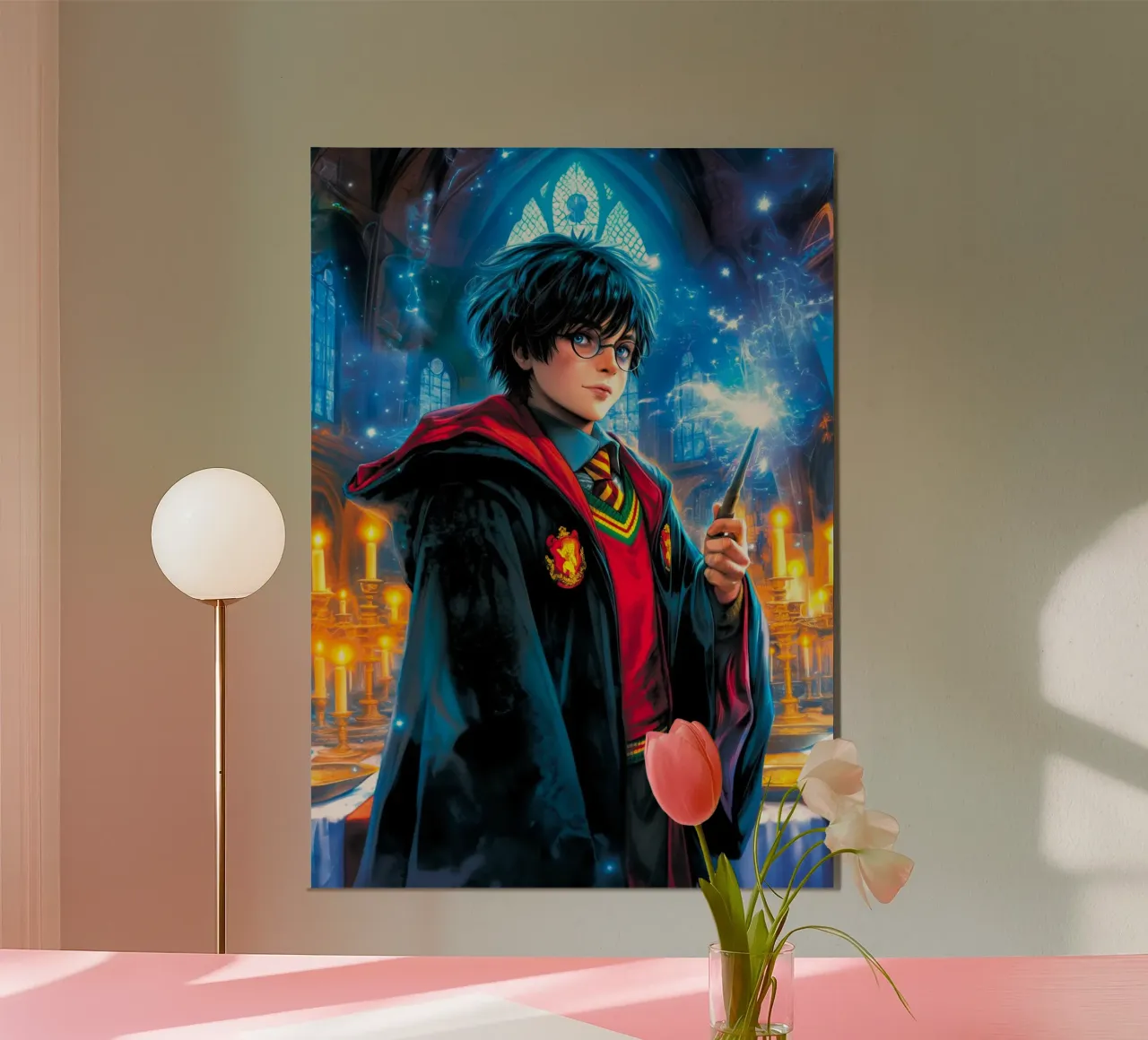 Harry Potter poster con telaio in plastica da Fleur de Lys