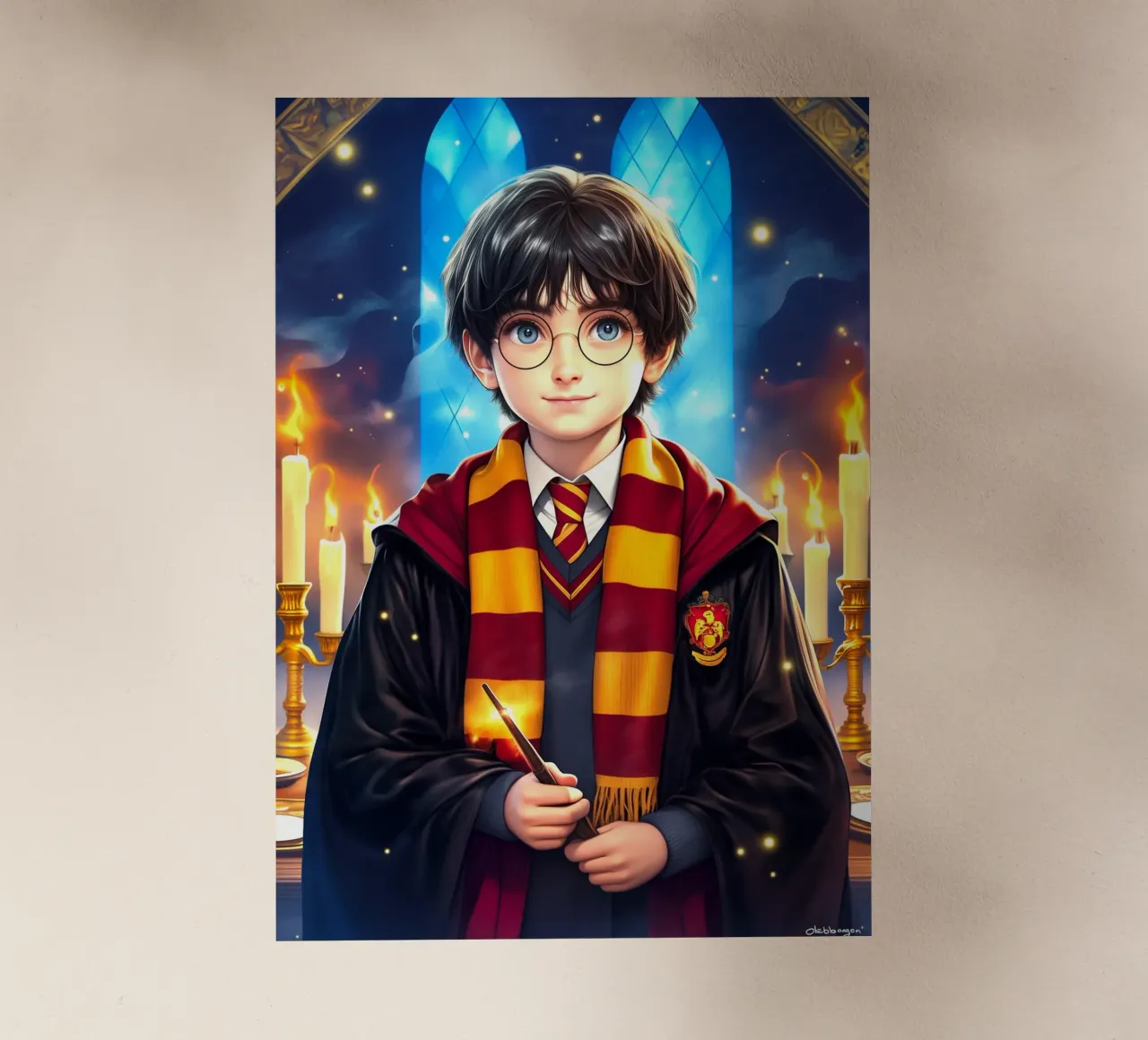 Harry Potter pellicola backlit da Fleur de Lys