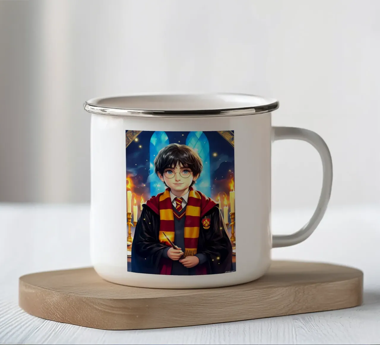 Harry Potter tazza in smalto da Fleur de Lys