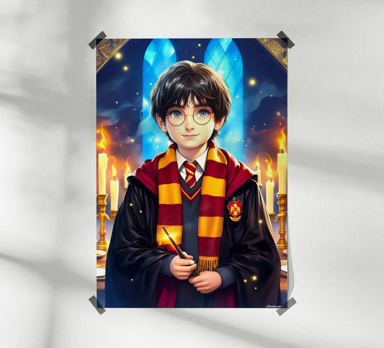 Harry Potter poster da Fleur de Lys