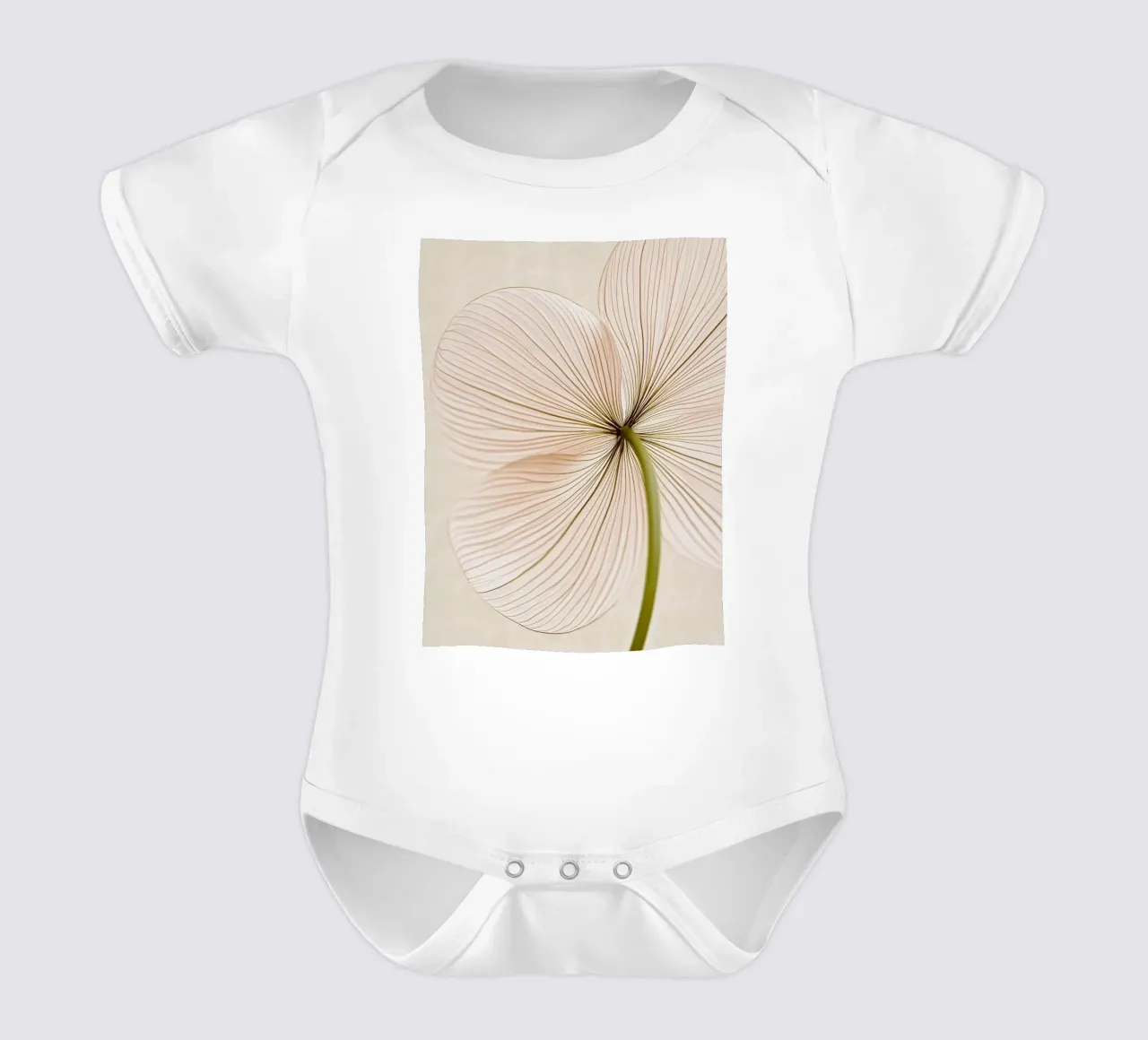 Botanico body neonato maniche corte da Imagine