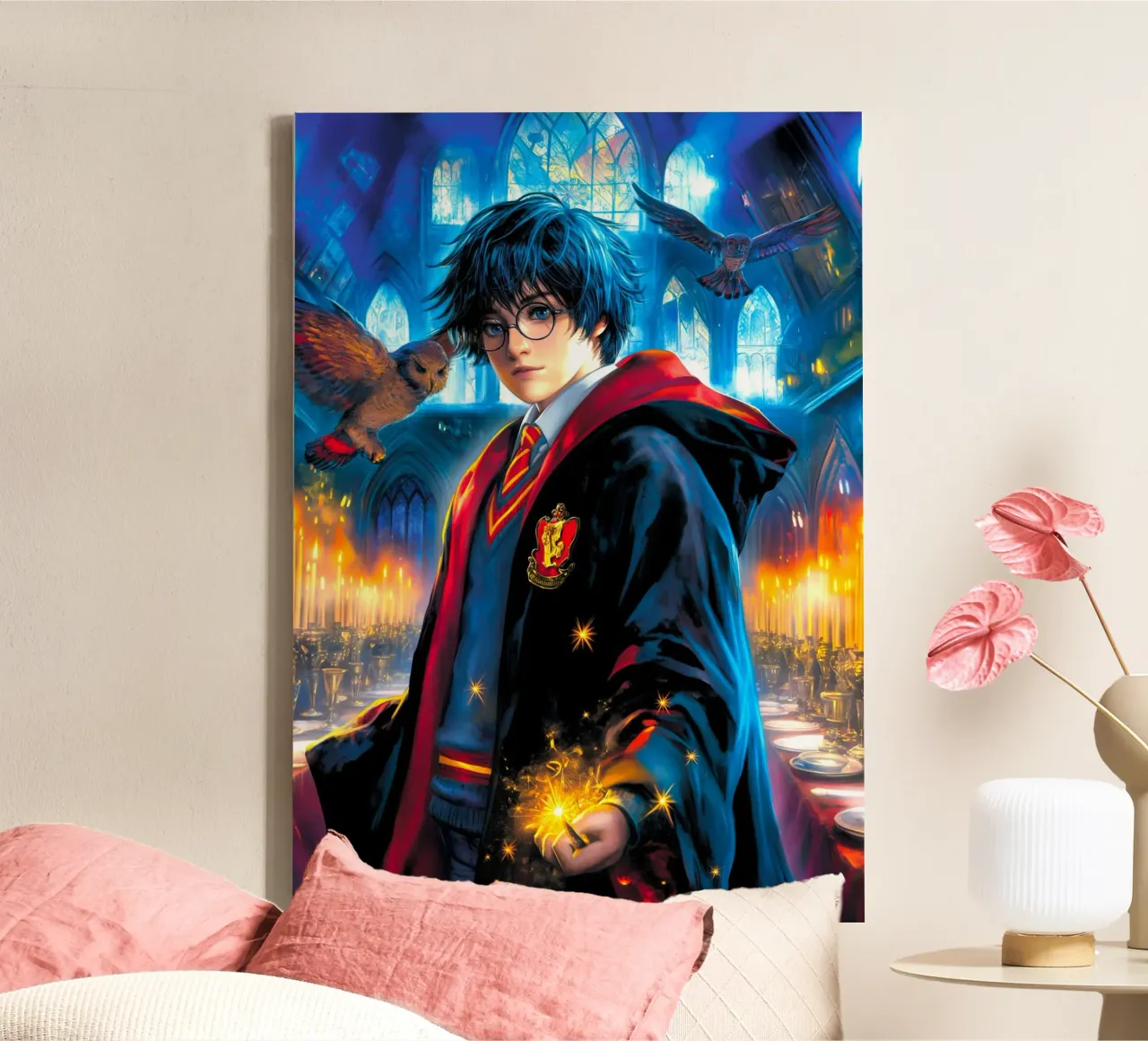Harry Potter tela con Cornice a cassetta da Fleur de Lys