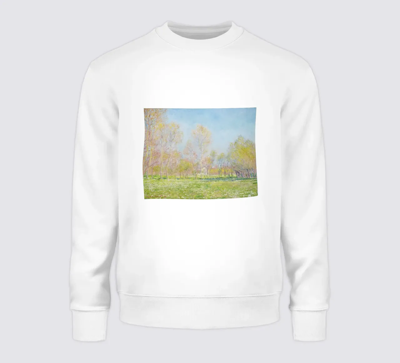 Claude Monet - Primavera a Giverny felpa da Jolie Prints