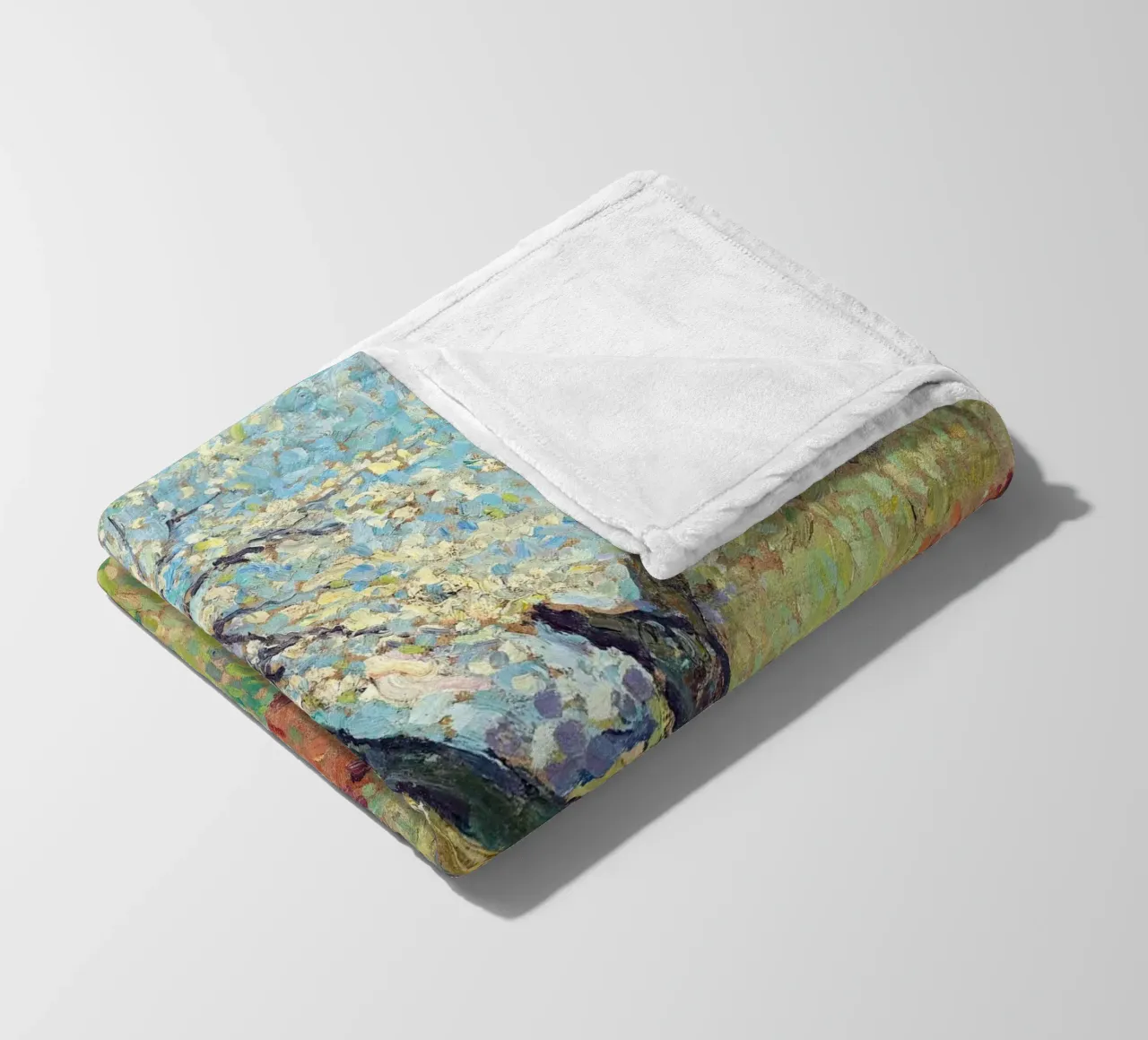 The Old Plum Trees coperta in pile da apoloprints