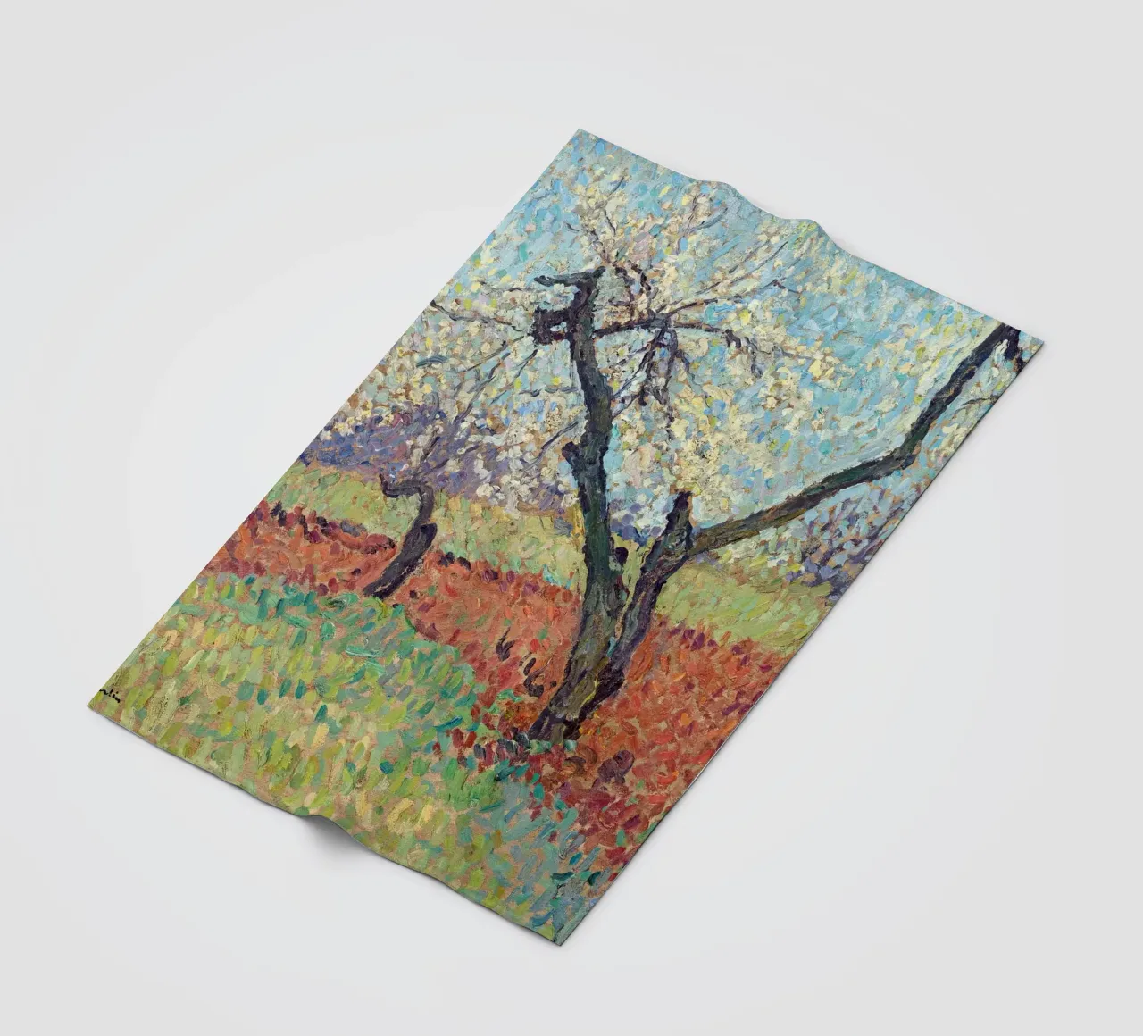 The Old Plum Trees coperta in pile da apoloprints