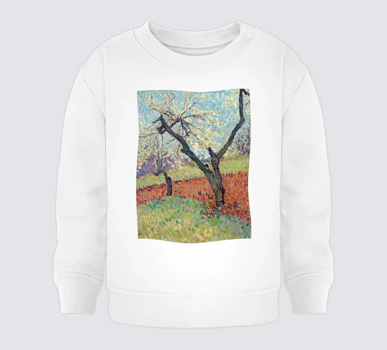 The Old Plum Trees felpa neonato da apoloprints