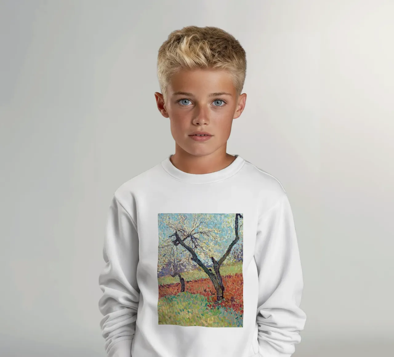 The Old Plum Trees felpa bambino da apoloprints