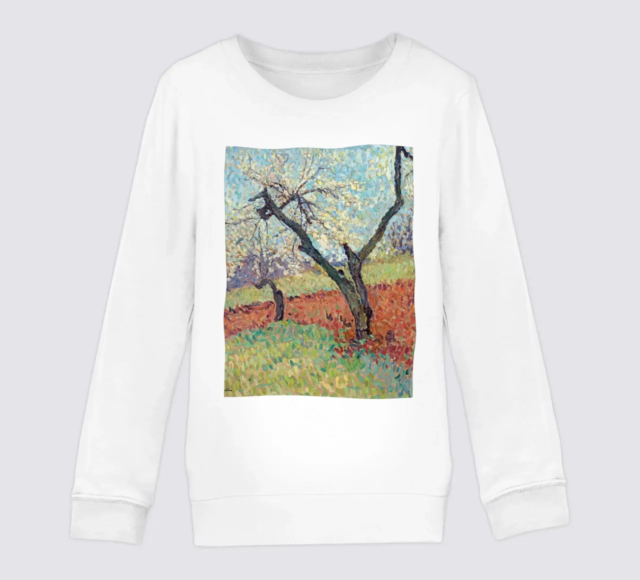 The Old Plum Trees felpa bambino da apoloprints