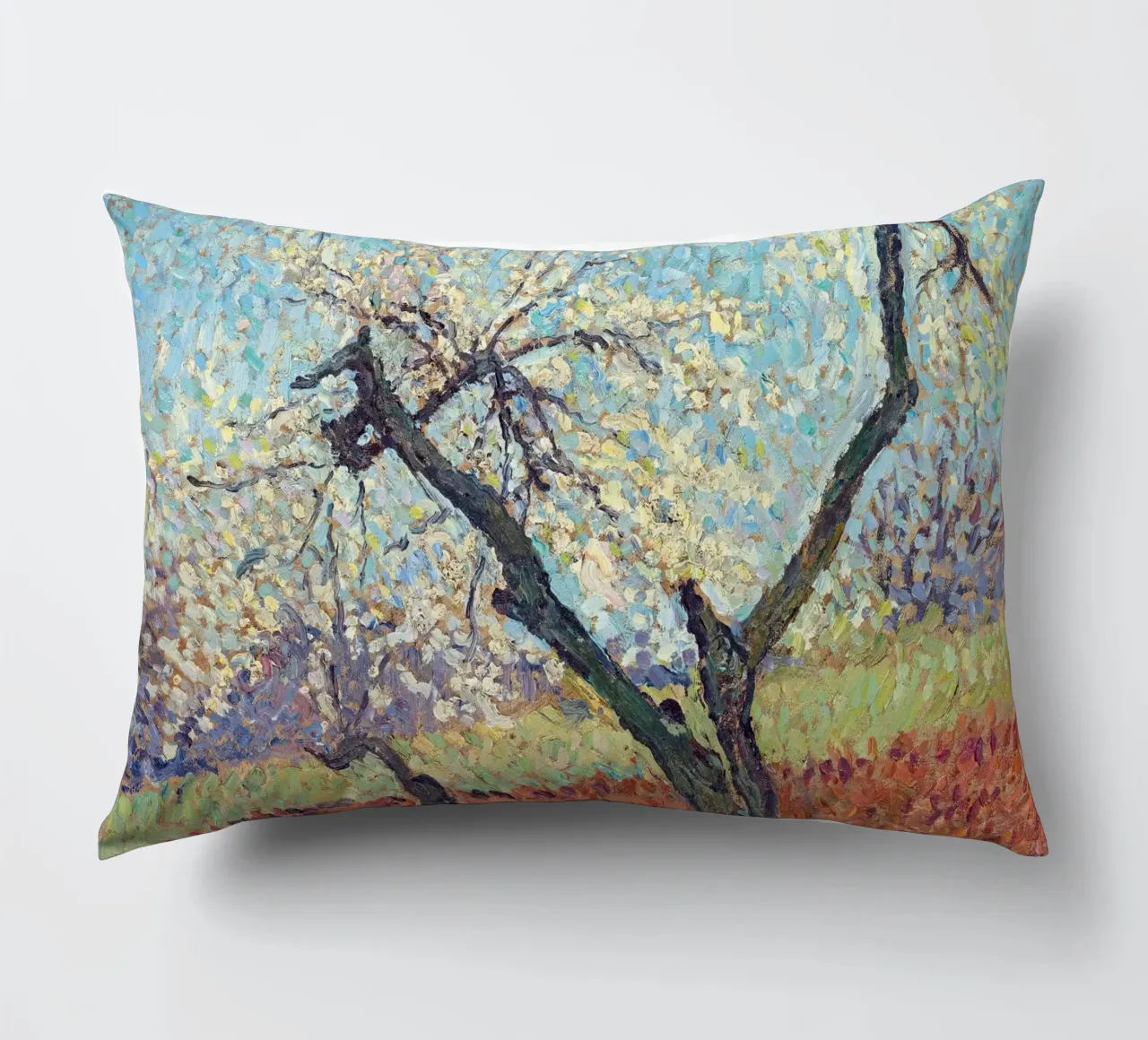 The Old Plum Trees cuscino da apoloprints