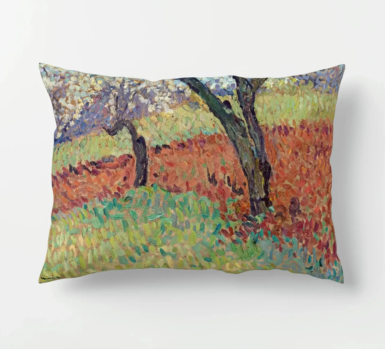 The Old Plum Trees cuscino da apoloprints