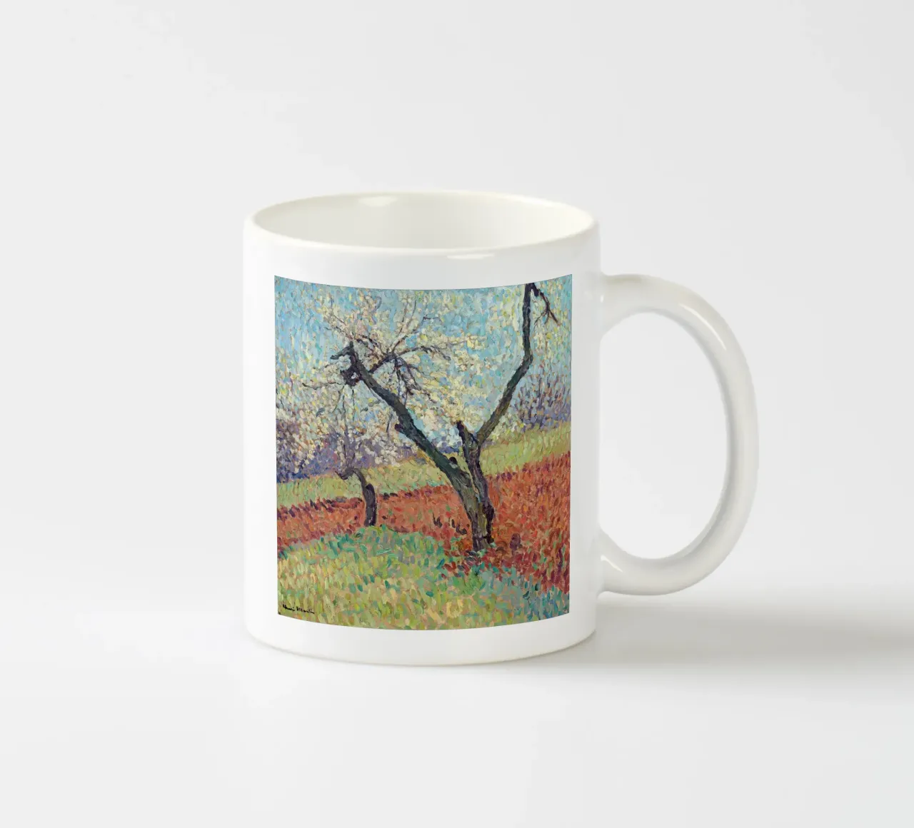 The Old Plum Trees tazza in ceramica da apoloprints