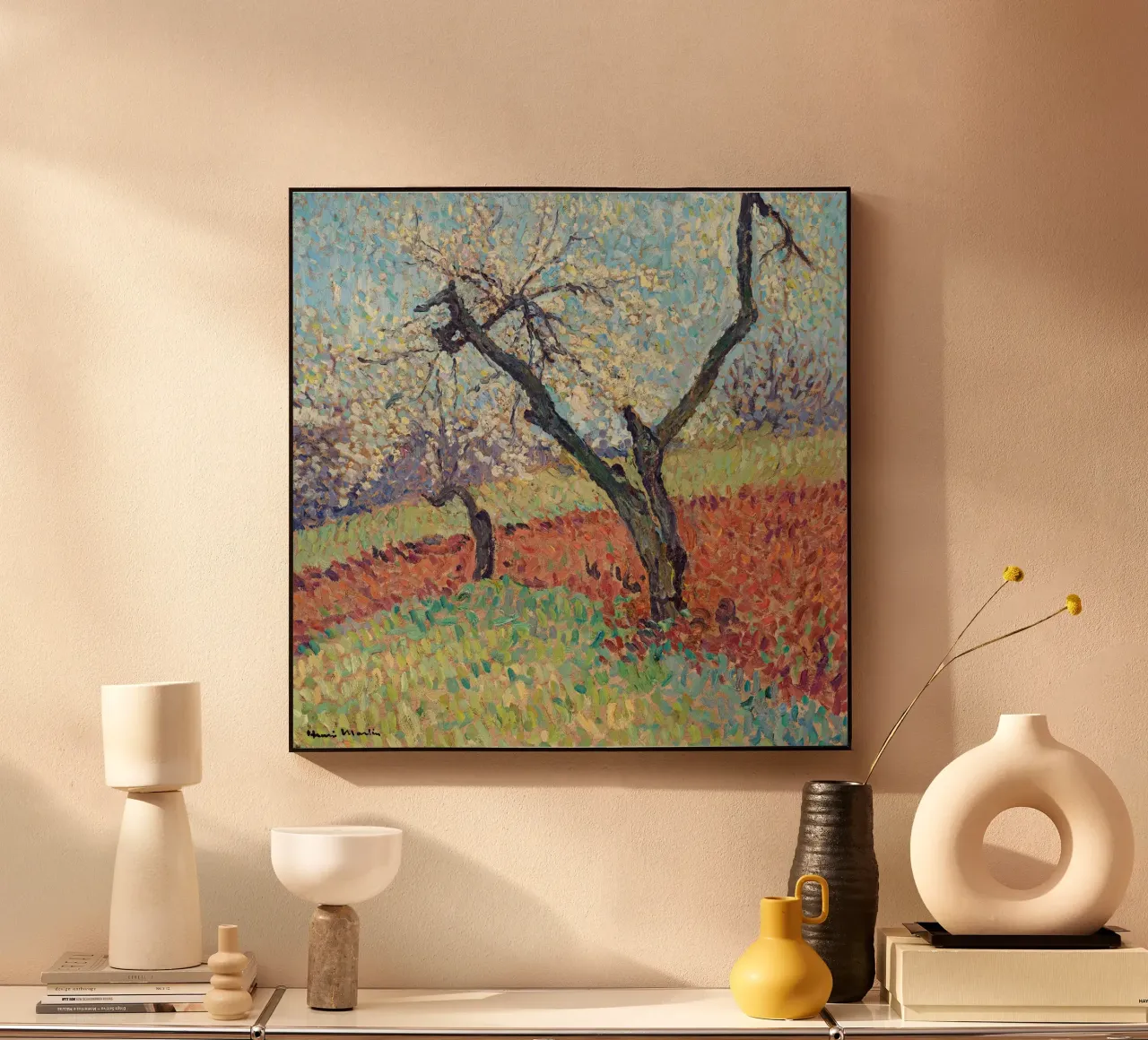 The Old Plum Trees plexiglass da apoloprints