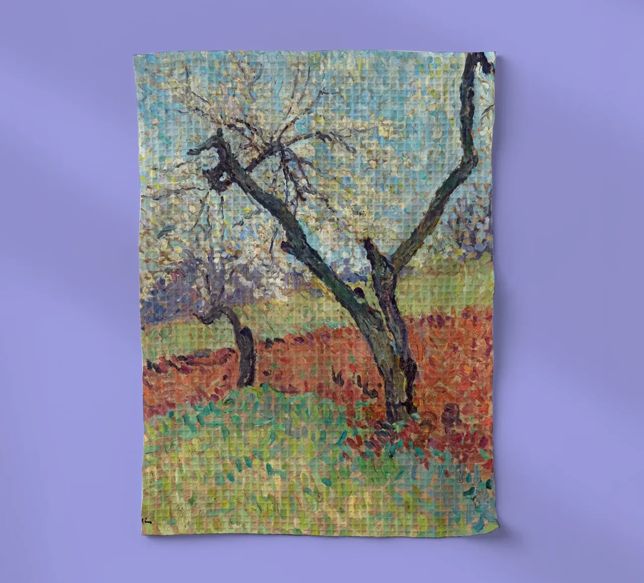 The Old Plum Trees canovaccio da cucina da apoloprints