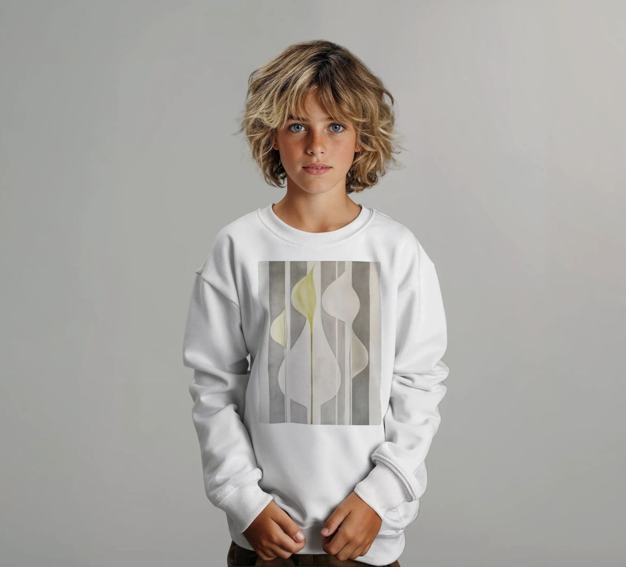 Astratto botanico felpa bambino da Imagine